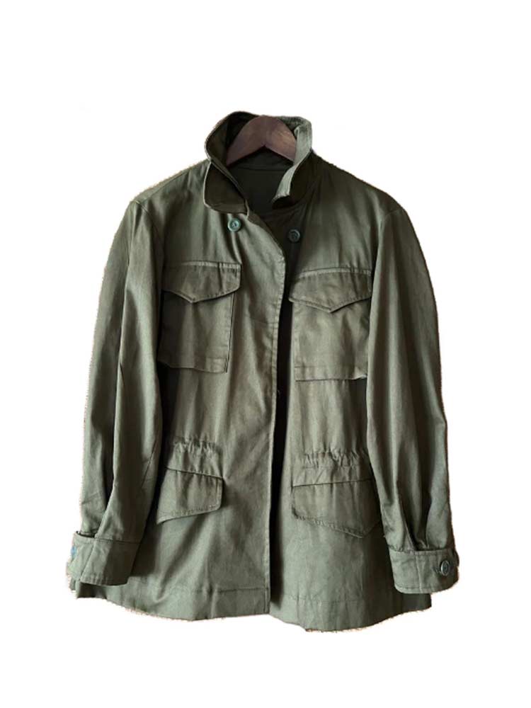 Sumba Jacket in Olive Green